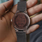 To Son 🏃🏻♂️ From Mum and Dad -Wooden Wrist Watch Engraved Message
