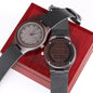 To Son 🏃🏻♂️ From Mum and Dad -Wooden Wrist Watch Engraved Message