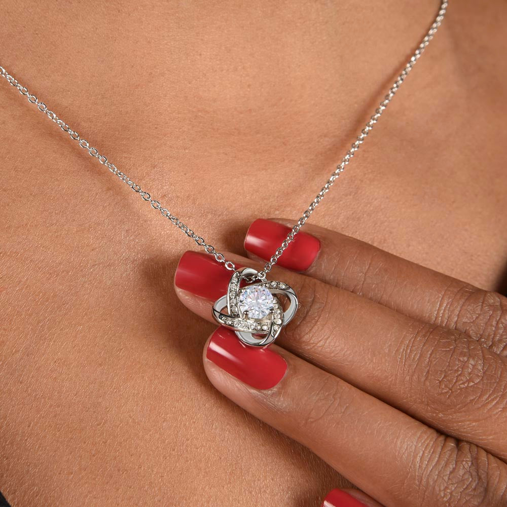 Love Knot Necklace – To My Girlfriend, My Forever Love