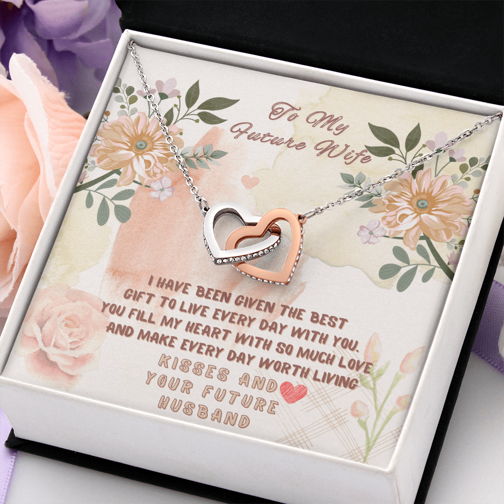Romantic Hearts Necklace for My Furture Wife