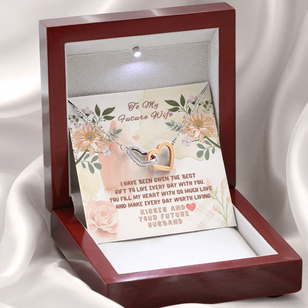Romantic Hearts Necklace For My Future Wife