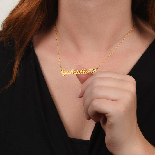 Endless Romance – Custom Name Necklace for My Daughter
