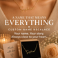 Endless Romance – Custom Name Necklace
