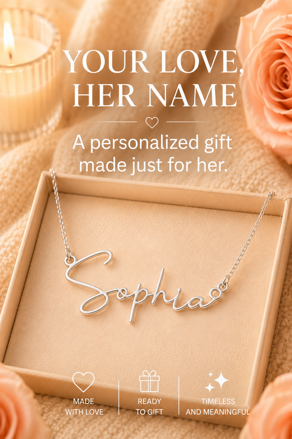 Endless Romance – Custom Name Necklace