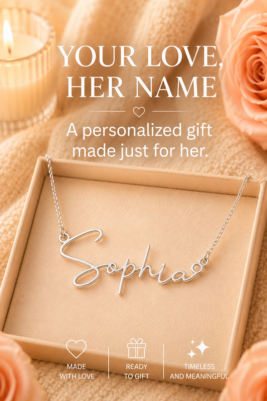 Endless Romance – Custom Name Necklace