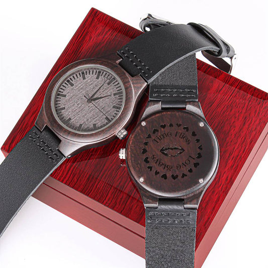 Engraved Wooden Watch ⌚ - The Perfect Gift For Him