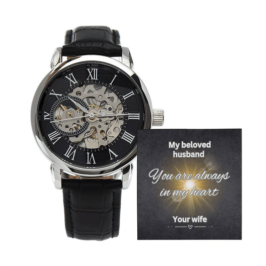 Men´s Openwork Watch - Luxury Remarkable Style