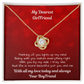 Love Knot Necklace – To My Girlfriend, My Forever Love