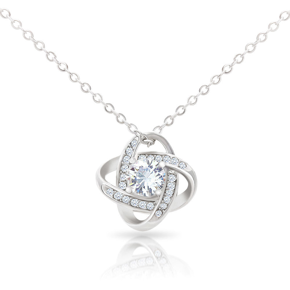 Love Knot Necklace – To My Girlfriend, My Forever Love