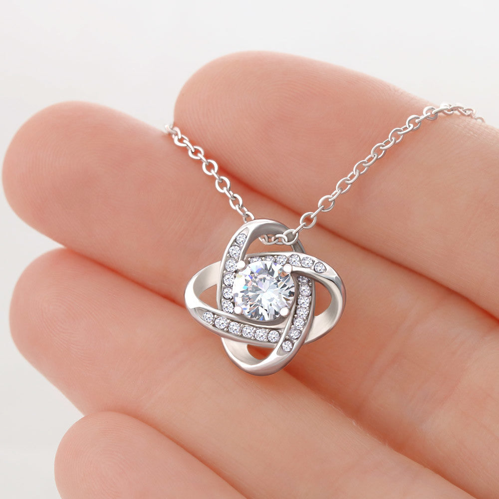 Love Knot Necklace – To My Girlfriend, My Forever Love