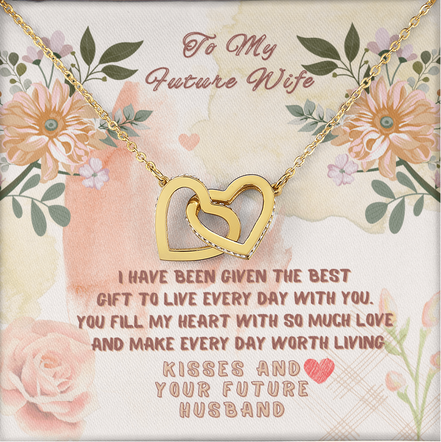 Romantic Hearts Necklace For My Future Wife