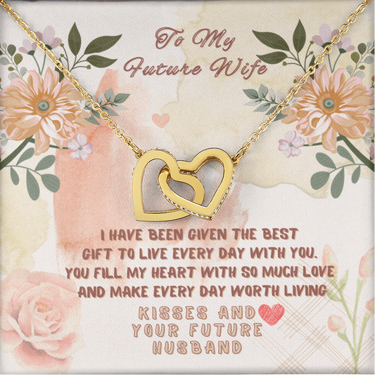 Romantic Hearts Necklace For My Future Wife