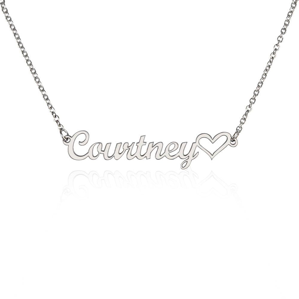 Endless Romance – Custom Name Necklace for My Daughter