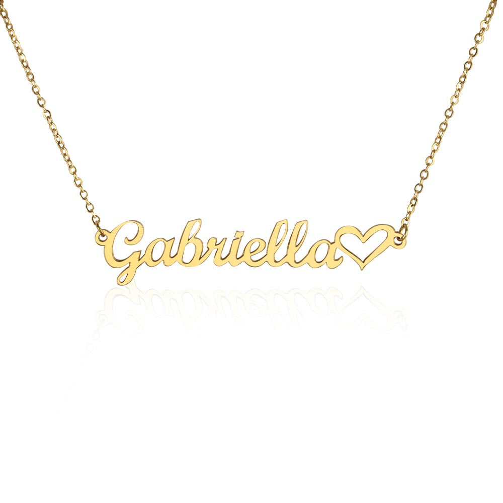 Endless Romance – Custom Name Necklace for My Daughter