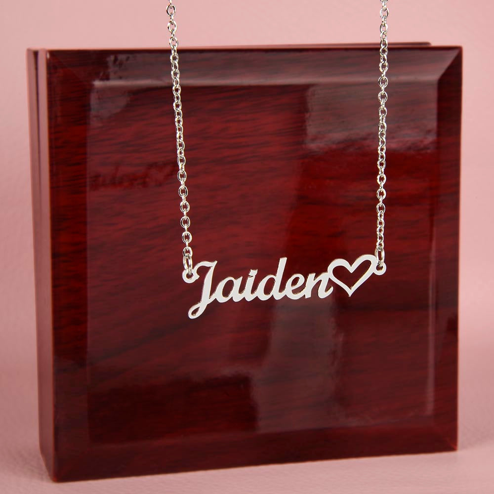 Endless Romance – Custom Name Necklace for My Daughter