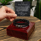 For My Husband 'Love You Forever' Engraved Bracelet - A Timeless Symbol of Love and Appreciation