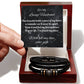 For My Husband 'Love You Forever' Engraved Bracelet - A Timeless Symbol of Love and Appreciation