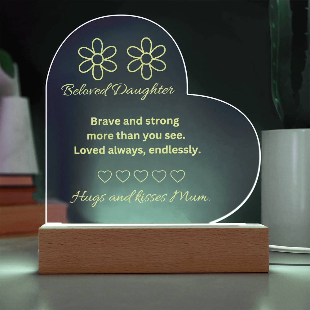 Engraved Acrylic Plaque - A Heartfelt 💕 Gift for Any Occasion