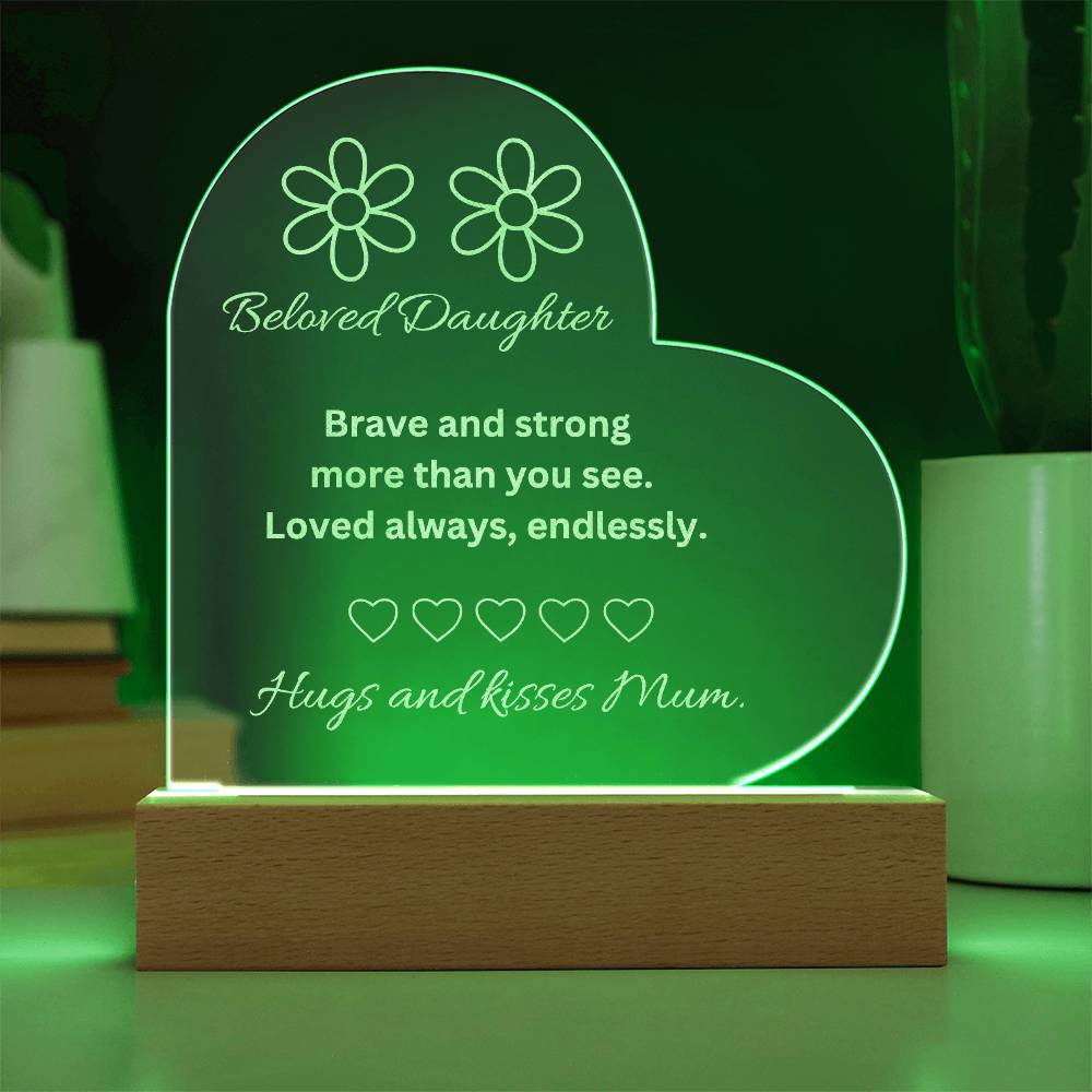 Engraved Acrylic Plaque - A Heartfelt 💕 Gift for Any Occasion