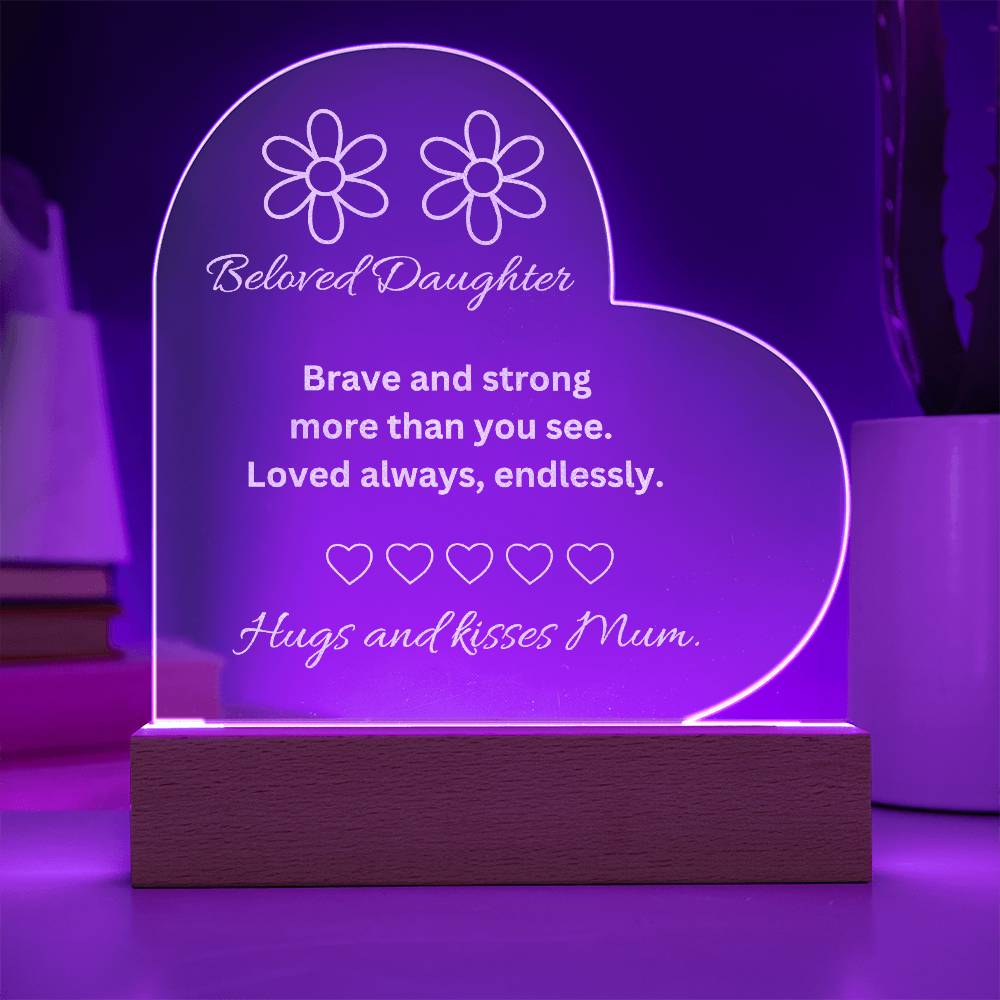 Engraved Acrylic Plaque - A Heartfelt 💕 Gift for Any Occasion