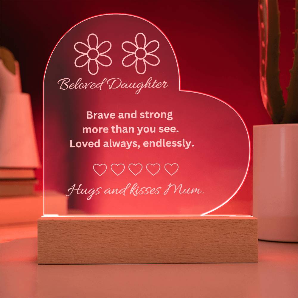 Engraved Acrylic Plaque - A Heartfelt 💕 Gift for Any Occasion